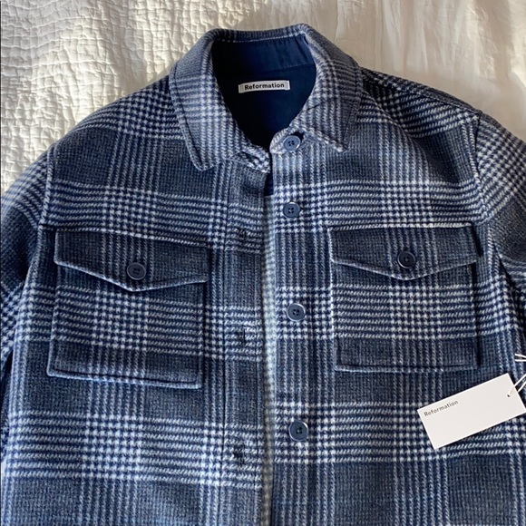 Reformation Giles Shirt Jacket - Picture 5 of 9